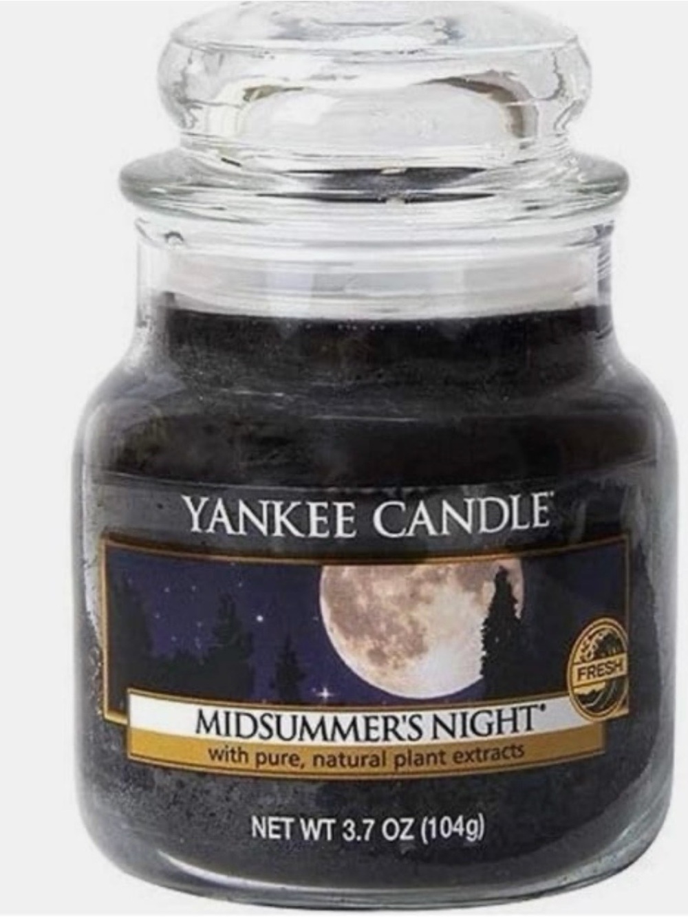 Yankee Candle Midsummer’s Night - Candle Jar 3.7 OZ. Brand New